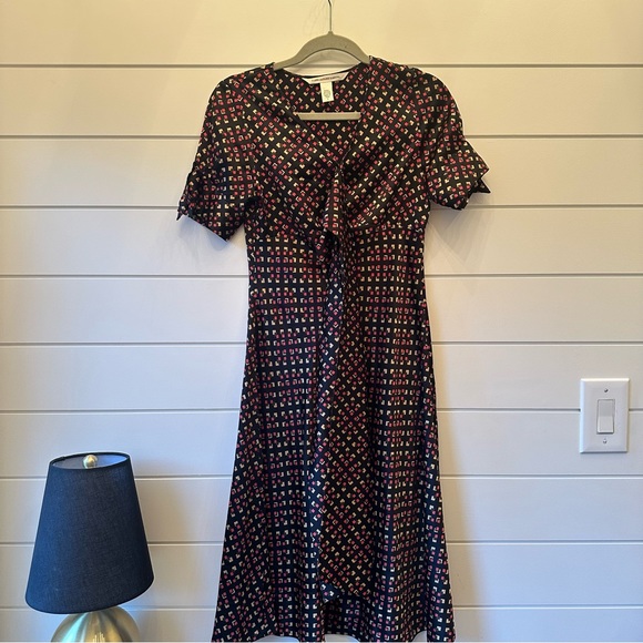DIANE VON FURSTENBERG silk dress - Picture 1 of 6